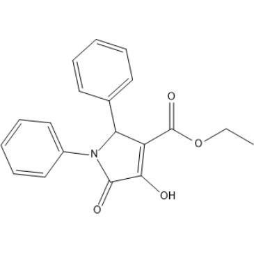Ethyl 4-hydroxy-5-oxo-1,2-diphenyl-2,5-dihydro-1H-pyrrole-3-carboxylate|CS-1636862