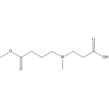 3-((4-Methoxy-4-oxobutyl)(methyl)amino)propanoic acid|CS-1636918