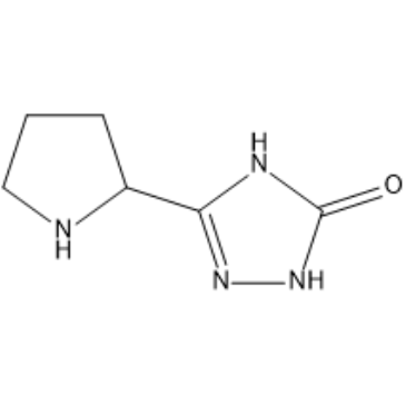 5-(Pyrrolidin-2-yl)-2,4-dihydro-3H-1,2,4-triazol-3-one|CS-1636957