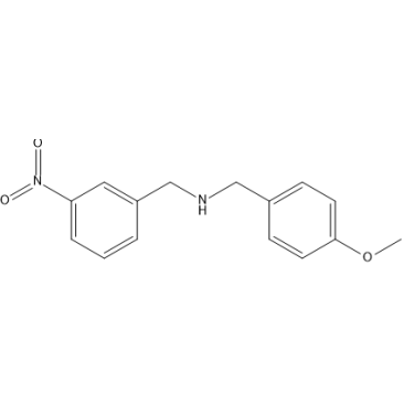 N-(4-Methoxybenzyl)-1-(3-nitrophenyl)methanamine|CS-1636967