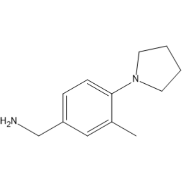 (3-Methyl-4-(pyrrolidin-1-yl)phenyl)methanamine|CS-1636970