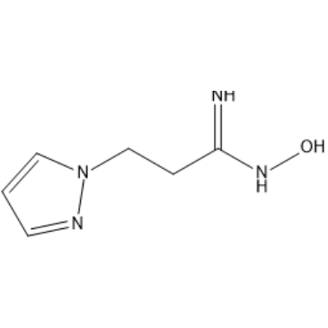 N-Hydroxy-3-(1H-pyrazol-1-yl)propanimidamide|CS-1636999