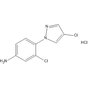 3-Chloro-4-(4-chloro-1H-pyrazol-1-yl)aniline hydrochloride|CS-1637226