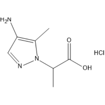 2-(4-Amino-5-methyl-1H-pyrazol-1-yl)propanoic acid hydrochloride|CS-1637403