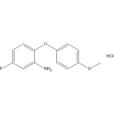 5-Fluoro-2-(4-methoxyphenoxy)aniline hydrochloride|CS-1637456
