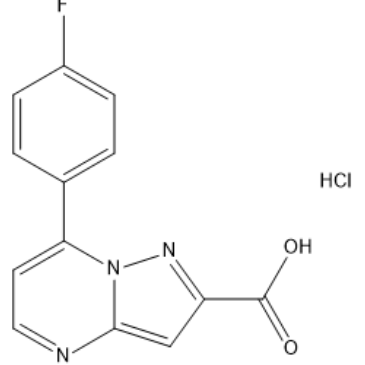 7-(4-Fluorophenyl)pyrazolo[1,5-a]pyrimidine-2-carboxylic acid hydrochloride|CS-1637941