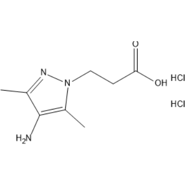 3-(4-Amino-3,5-dimethyl-1H-pyrazol-1-yl)propanoic acid dihydrochloride|CS-1637944