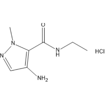 4-Amino-N-ethyl-1-methyl-1H-pyrazole-5-carboxamide hydrochloride|CS-1637948