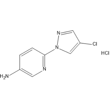 6-(4-Chloro-1H-pyrazol-1-yl)pyridin-3-amine hydrochloride|CS-1637964