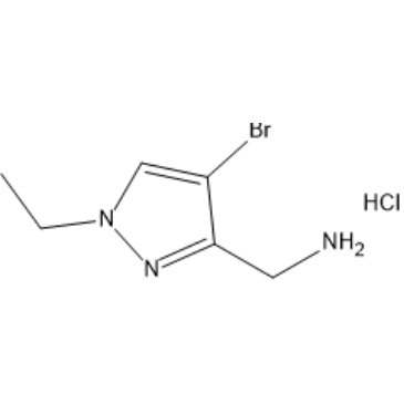 (4-Bromo-1-ethyl-1H-pyrazol-3-yl)methanamine hydrochloride|CS-1637966