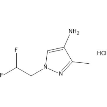 1-(2,2-Difluoroethyl)-3-methyl-1H-pyrazol-4-amine hydrochloride|CS-1637979
