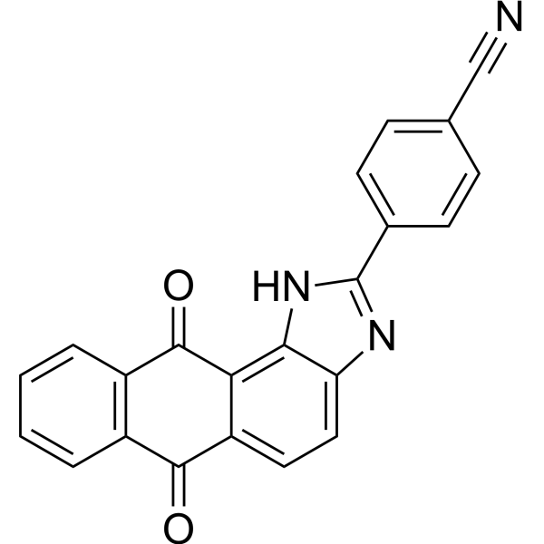 4-(6,11-Dioxo-6,11-dihydro-1H-anthra[1,2-d]imidazol-2-yl)benzonitrile|CS-1638007