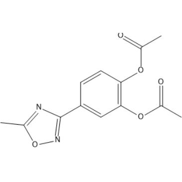 4-(5-Methyl-1,2,4-oxadiazol-3-yl)-1,2-phenylene diacetate|CS-1638022