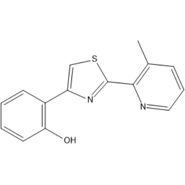 2-(2-(3-Methylpyridin-2-yl)thiazol-4-yl)phenol|CS-1638025
