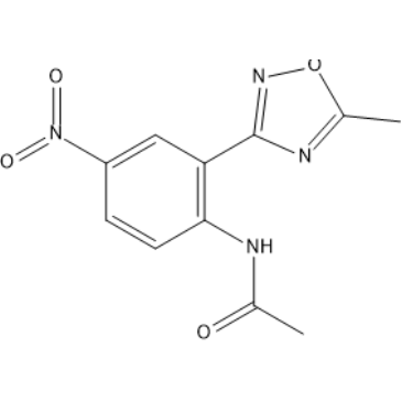 N-(2-(5-Methyl-1,2,4-oxadiazol-3-yl)-4-nitrophenyl)acetamide|CS-1638036