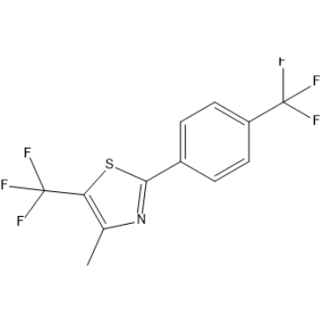 4-Methyl-5-(trifluoromethyl)-2-(4-(trifluoromethyl)phenyl)thiazole|CS-1638038