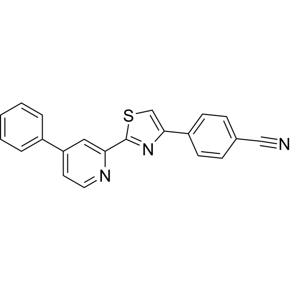 4-(2-(4-Phenylpyridin-2-yl)thiazol-4-yl)benzonitrile|CS-1638047