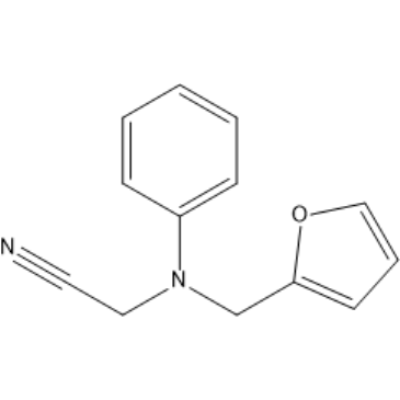 2-((Furan-2-ylmethyl)(phenyl)amino)acetonitrile|CS-1638065