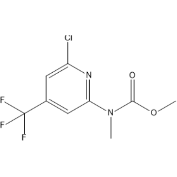 Methyl (6-chloro-4-(trifluoromethyl)pyridin-2-yl)(methyl)carbamate|CS-1638102