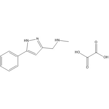 N-Methyl-1-(5-phenyl-1H-pyrazol-3-yl)methanamine oxalate|CS-1638132