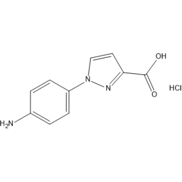 1-(4-Aminophenyl)-1H-pyrazole-3-carboxylic acid hydrochloride|CS-1638140