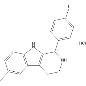 1-(4-Fluorophenyl)-6-methyl-2,3,4,9-tetrahydro-1H-pyrido[3,4-b]indole hydrochloride|CS-1638151