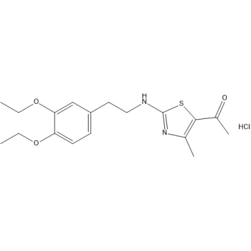 1-(2-((3,4-Diethoxyphenethyl)amino)-4-methylthiazol-5-yl)ethan-1-one hydrochloride|CS-1638155