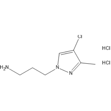 3-(4-Chloro-3-methyl-1H-pyrazol-1-yl)propan-1-amine dihydrochloride|CS-1638160