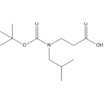 3-((tert-Butoxycarbonyl)(isobutyl)amino)propanoic acid|CS-1638177