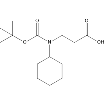 3-((tert-Butoxycarbonyl)(cyclohexyl)amino)propanoic acid|CS-1638184