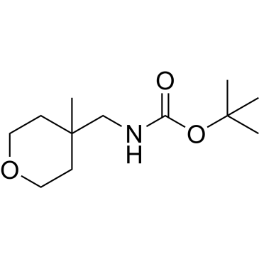 tert-Butyl ((4-methyltetrahydro-2H-pyran-4-yl)methyl)carbamate|CS-1638397