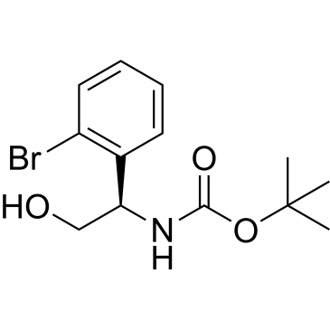 tert-Butyl (R)-(1-(2-bromophenyl)-2-hydroxyethyl)carbamate|CS-1638407