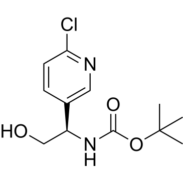tert-Butyl (R)-(1-(6-chloropyridin-3-yl)-2-hydroxyethyl)carbamate|CS-1638408