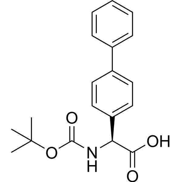 (S)-2-([1,1'-Biphenyl]-4-yl)-2-((tert-butoxycarbonyl)amino)acetic acid|CS-1638414