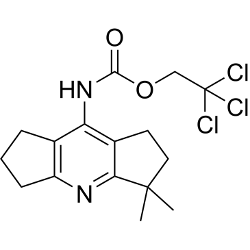 2,2,2-Trichloroethyl (3,3-dimethyl-1,2,3,5,6,7-hexahydrodicyclopenta[b,e]pyridin-8-yl)carbamate|CS-1638424