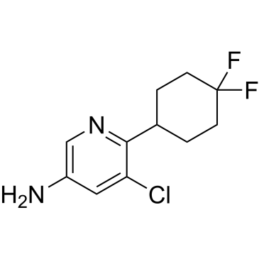 5-Chloro-6-(4,4-difluorocyclohexyl)pyridin-3-amine|CS-1638427