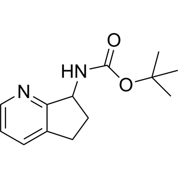 tert-Butyl (6,7-dihydro-5H-cyclopenta[b]pyridin-7-yl)carbamate|CS-1638430