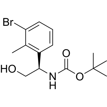 tert-Butyl (R)-(1-(3-bromo-2-methylphenyl)-2-hydroxyethyl)carbamate|CS-1638432