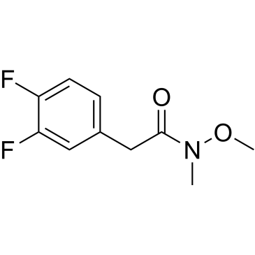 2-(3,4-Difluorophenyl)-N-methoxy-N-methylacetamide|CS-1638477