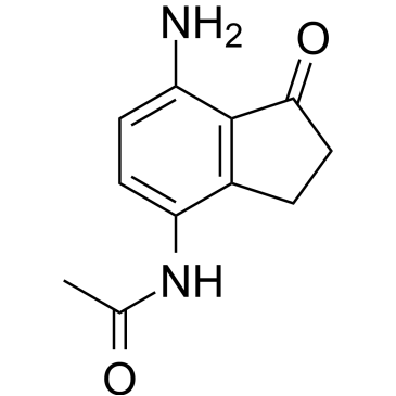 N-(7-Amino-1-oxo-2,3-dihydro-1H-inden-4-yl)acetamide|CS-1638552