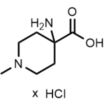 4-Amino-1-methylpiperidine-4-carboxylic acid hydrochloride|CS-1638647