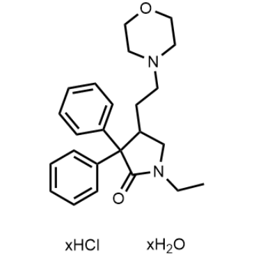 1-Ethyl-4-(2-morpholinoethyl)-3,3-diphenylpyrrolidin-2-one hydrochloride|CS-1638652