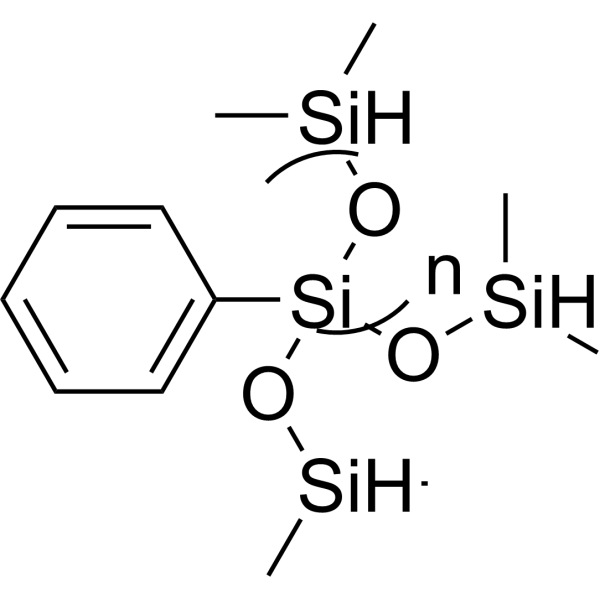 Poly[oxy(3,3-dimethyl-1-phenyl-1-disiloxanylidene)], α-(dimethylsilyl)-ω-[(dimethylsilyl)oxy]|CS-1638688