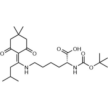 N2-(tert-Butoxycarbonyl)-N6-(1-(4,4-dimethyl-2,6-dioxocyclohexylidene)-3-methylbutyl)-D-lysine|CS-1638718