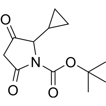 tert-Butyl 2-cyclopropyl-3,5-dioxopyrrolidine-1-carboxylate|CS-1638763