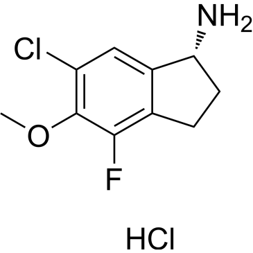 (R)-6-Chloro-4-fluoro-5-methoxy-2,3-dihydro-1H-inden-1-amine hydrochloride|CS-1638771