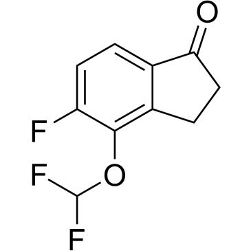 4-(Difluoromethoxy)-5-fluoro-2,3-dihydro-1H-inden-1-one|CS-1638772