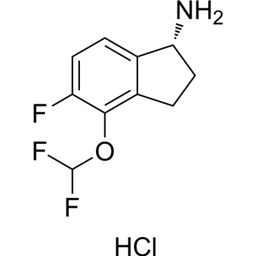 (R)-4-(Difluoromethoxy)-5-fluoro-2,3-dihydro-1H-inden-1-amine hydrochloride|CS-1638773