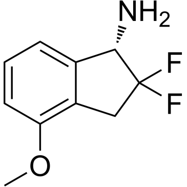 (S)-2,2-Difluoro-4-methoxy-2,3-dihydro-1H-inden-1-amine|CS-1638774