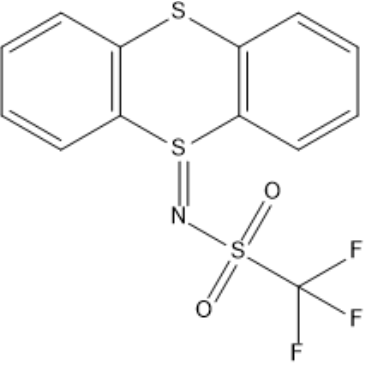 N-(5λ4-Thianthren-5-ylidene)-1,1,1-trifluoromethanesulfonamide|CS-1638786